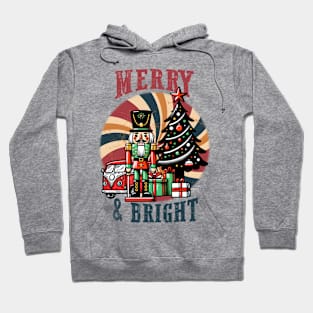 Merry and Bright nutcracker Hoodie